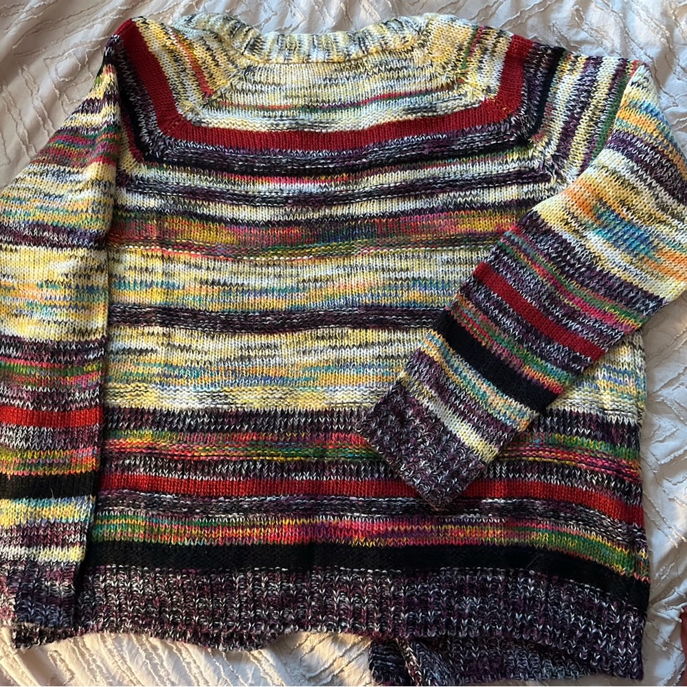 Multicolor Striped Women's Sweater